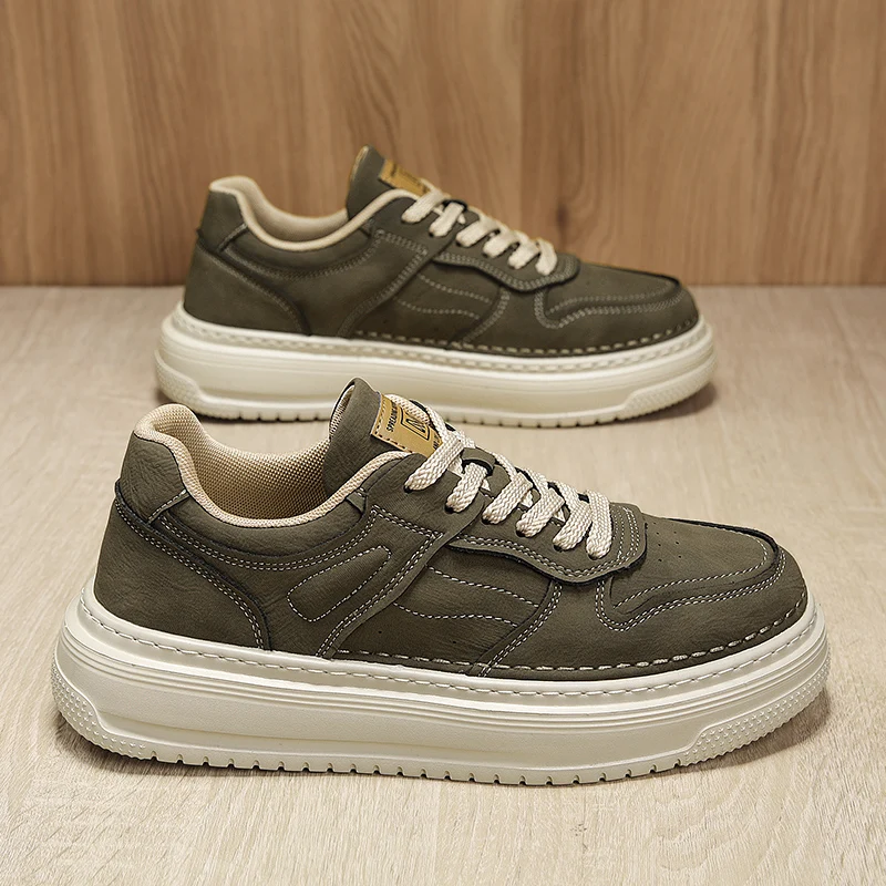 Vintage Washed Blue High-Street American Denim Casual Vulcanized Sneakers - Summer Breathable Canvas Low-Tops with Chunky Soles