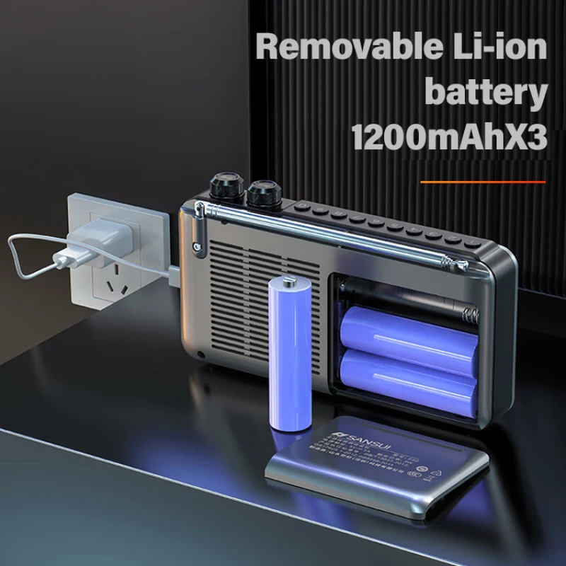 Bluetooth audio lossless music player Shanshui plugin card audio video band player handheld audio