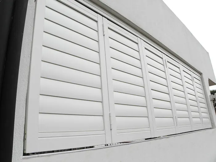 KAKADU Modern Aluminum Alloy 6065 Adjustable Louver Shutters KKD04 Model Factory Direct Residential Use Rectangle Exterior - view 4
