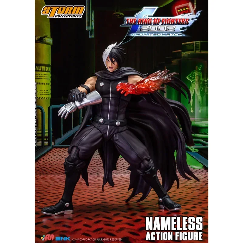 

Original Storm Toys ST The King of Fighters 2002 Unlimited Match Nameless In Stock Anime Action Collection Figures Model Toys