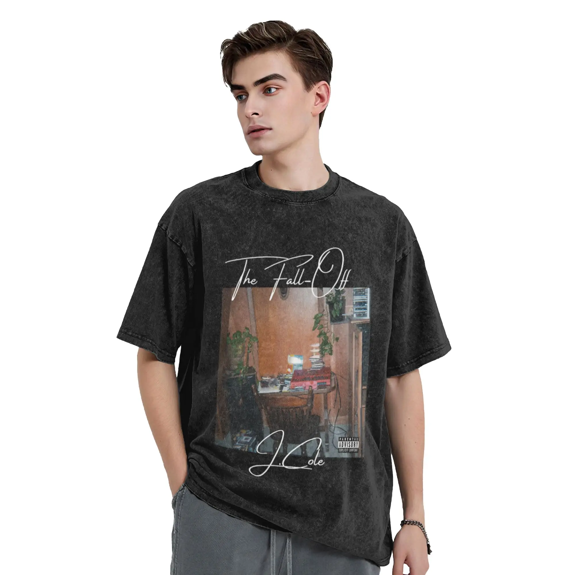 J Cole  Fall Off tour Classic Cool A Vintage Oversized Cotton Unisex T-Shirts
