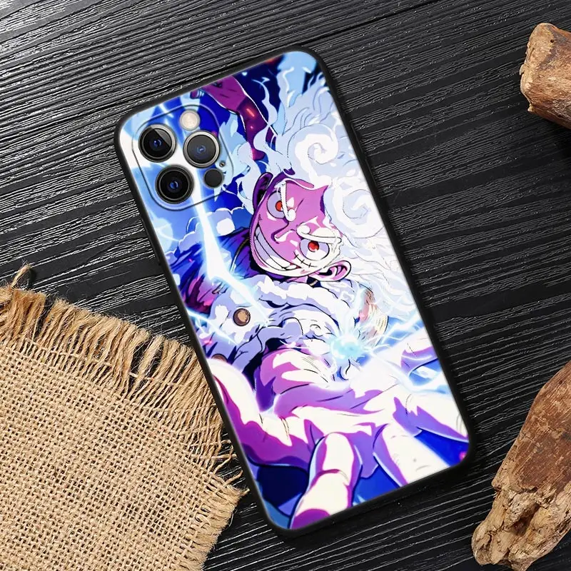Luffy Gear-5 Zoro One Pieces Funda For iphone 17 Case For iPhone 16 15 11 12 13 Mini 17 Pro Max 16 Plus 17E 16E Air Soft Cover view 5