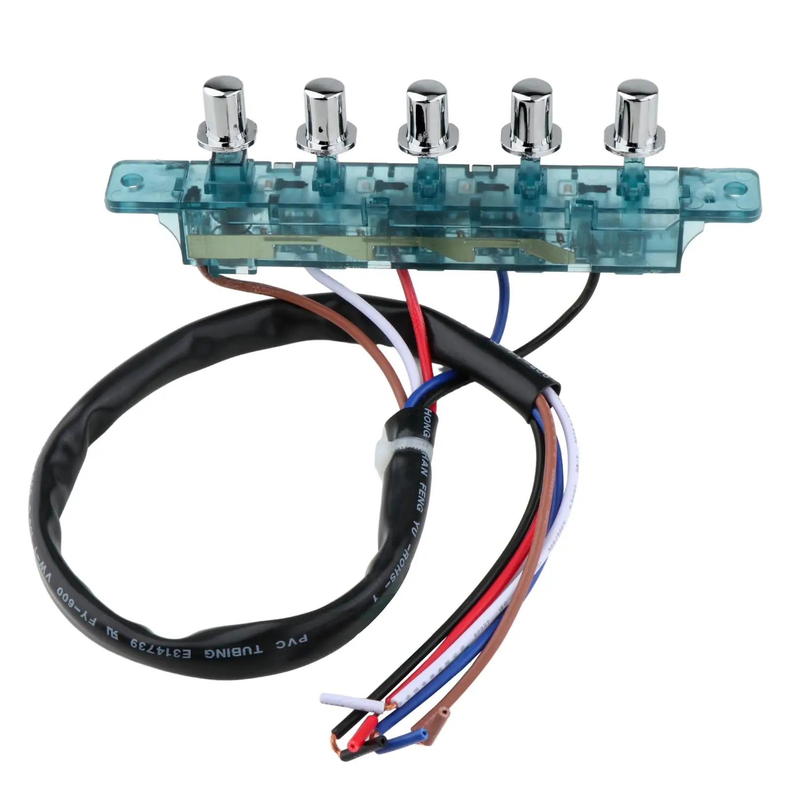 Universal Range Hood Switch Replacement Keyboard Control Panel Built in for Kitchen Extractor Fans
