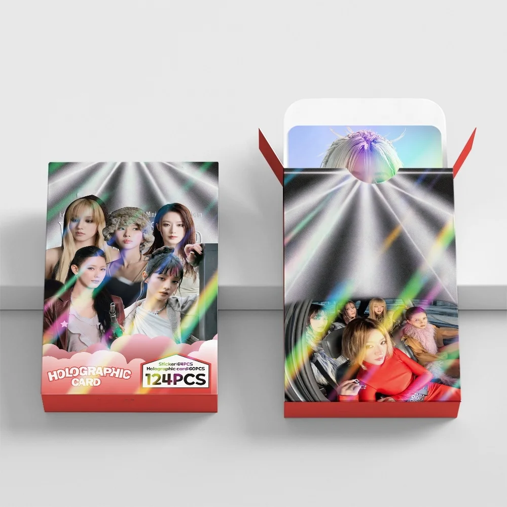2026 92Pcs LOMO Card Stickers Set GI Albums Girl Group High Quality Double sided Cards Fans Gifts view 5