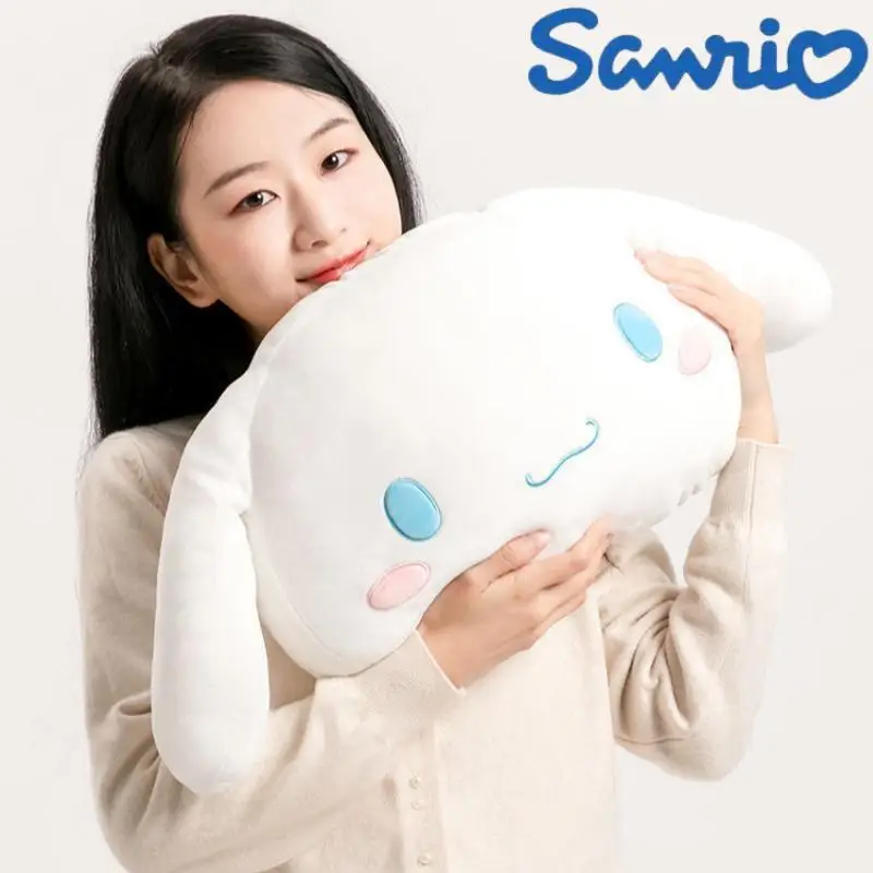 Sanrio Kuromi Pluche Kussen Cinnamoroll Cartoon Zachte Bank Taillekussen Schattige Auto Gooien Kussen Anime Gaming Kussen Verjaardagscadeau