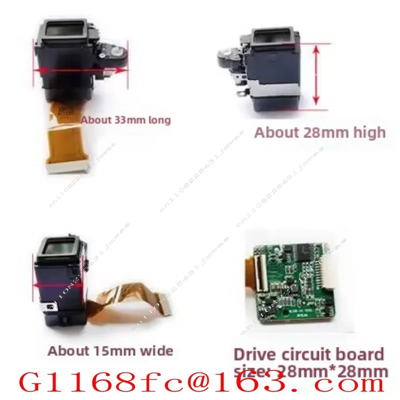 1024 * 768 Night Vision PVS31 Imaging 0.39 Inch Micro OLED Screen CVBS (AV)/HDMI Interface