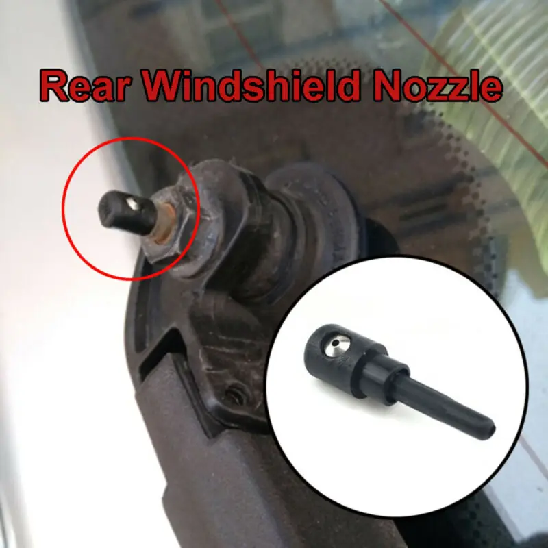 1PC Rear Windscreen Wiper Nozzle Washer Jet for -Skoda Seat Replacement 3B9955985A 3B9 Car Accessories