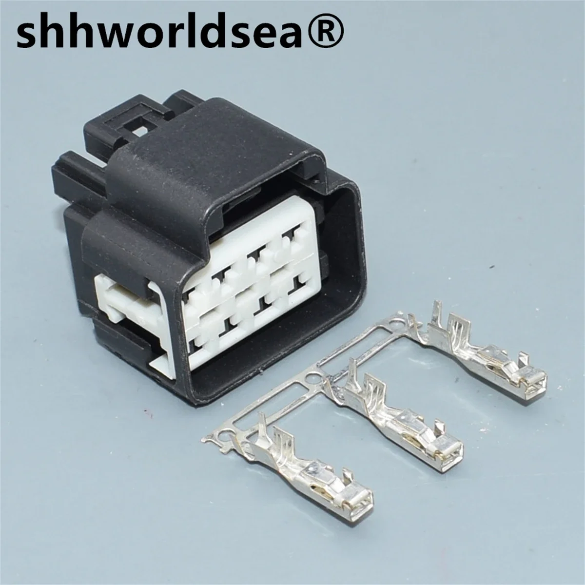 shhworldsea  8 Pin female 2.8mm series car Seat Heating Plug Connector 15326924 With Terminals for Ford GM Buick Chevrolet