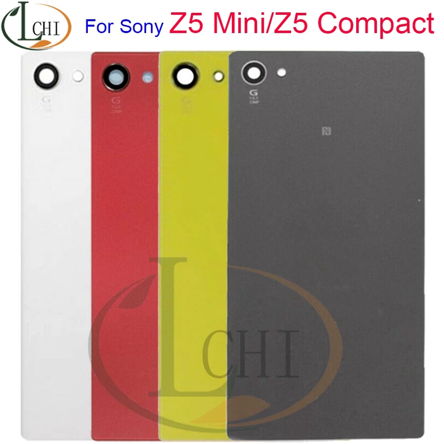 For SONY Xperia Z5 Compact Back Battery Cover E5803 E5823 Housing Rear Door Case Replace For 4.6\