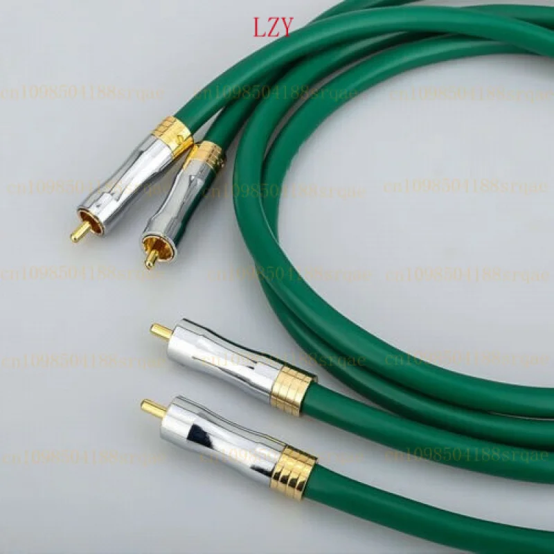 

Пара 2328 99,998% аудиокабель HiFi из чистой меди, соединительный шнур RCA, позолоченный