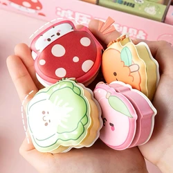 4 Stück tragbare Tasche Notebook Student Anhänger Kawaii Briefpapier Mini Sticky Tab niedlichen Haft notiz Büro Geschenk mit Nachricht