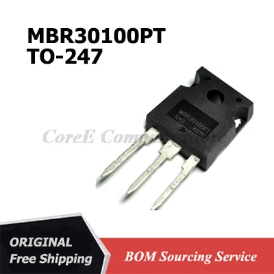 5PCS MBR30100PT TO-247 MBRF1060CT ITO MBRF2060CT TO