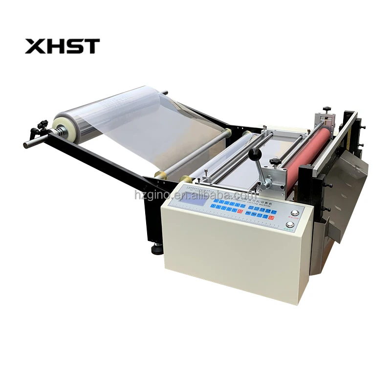 HD-500 500mm Automatic PVC Film Roll To Sheet Paper Cutting Machine