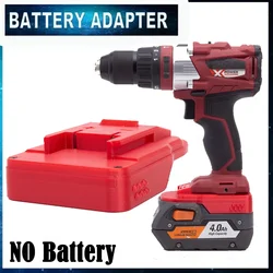 Adaptador de batería para convertidor de batería de litio Ridgid AEG de 18V a herramientas inalámbricas Ozito PXC de 18V (sin baterías)