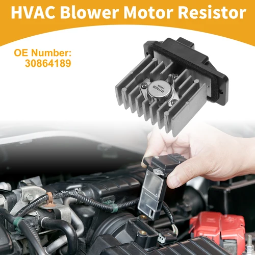 Imagen 2 del producto Resistencia del motor del ventilador UXCELL HVAC No.30864189 para Volvo S40 2000-2004 Plástico Metal 1 pieza