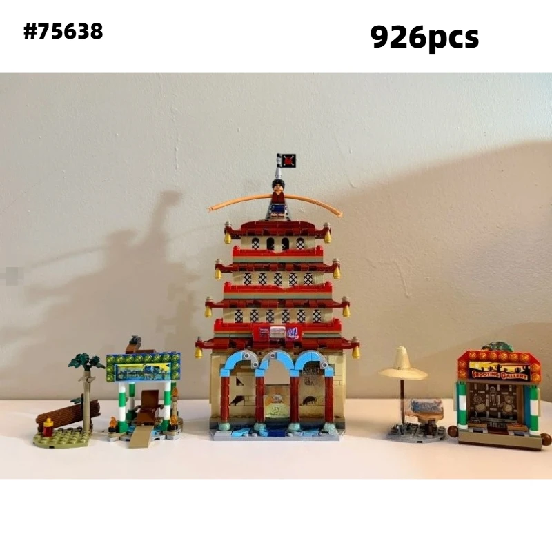 NUEVO Set de Construcción de 926 Piezas, Navegación King Luffy Batalla en Arlong Park 75638, Modelo de Bloques de Construcción Fish Man Arong Park, Regalos de Cumpleaños y Navidad