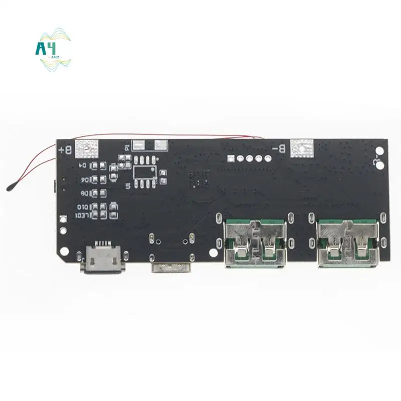 

A40Z-QC4.0 QC3.0 LED Dual USB 5 В 4,5 А 22,5 Вт Micro/Type-C USB Mobile Power Bank 18650 Модуль зарядки Защита от температуры