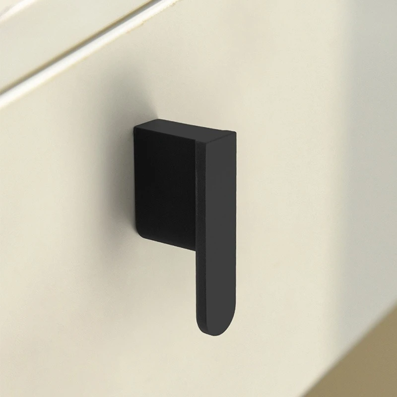 Maniglia per porta dell'armadio Spot Maniglia moderna semplice in oro nero per armadio, armadio da bagno, comodino, mobili, maniglia in pelle