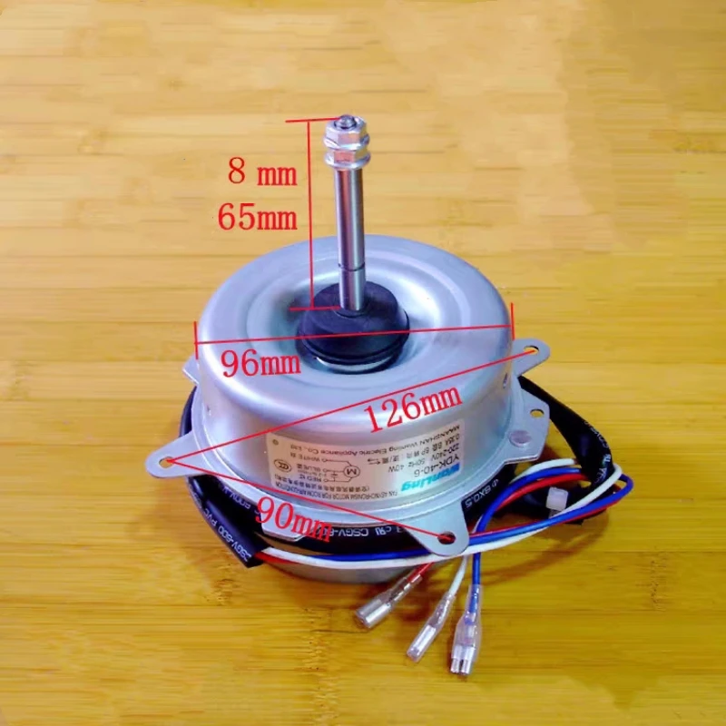 Air Conditioner Outdoor Fan Motor YDK28-6W-5 / YDK17-6W – Cooling Motor Parts For AC Units, High-Temp Resistant, Overheat Protection