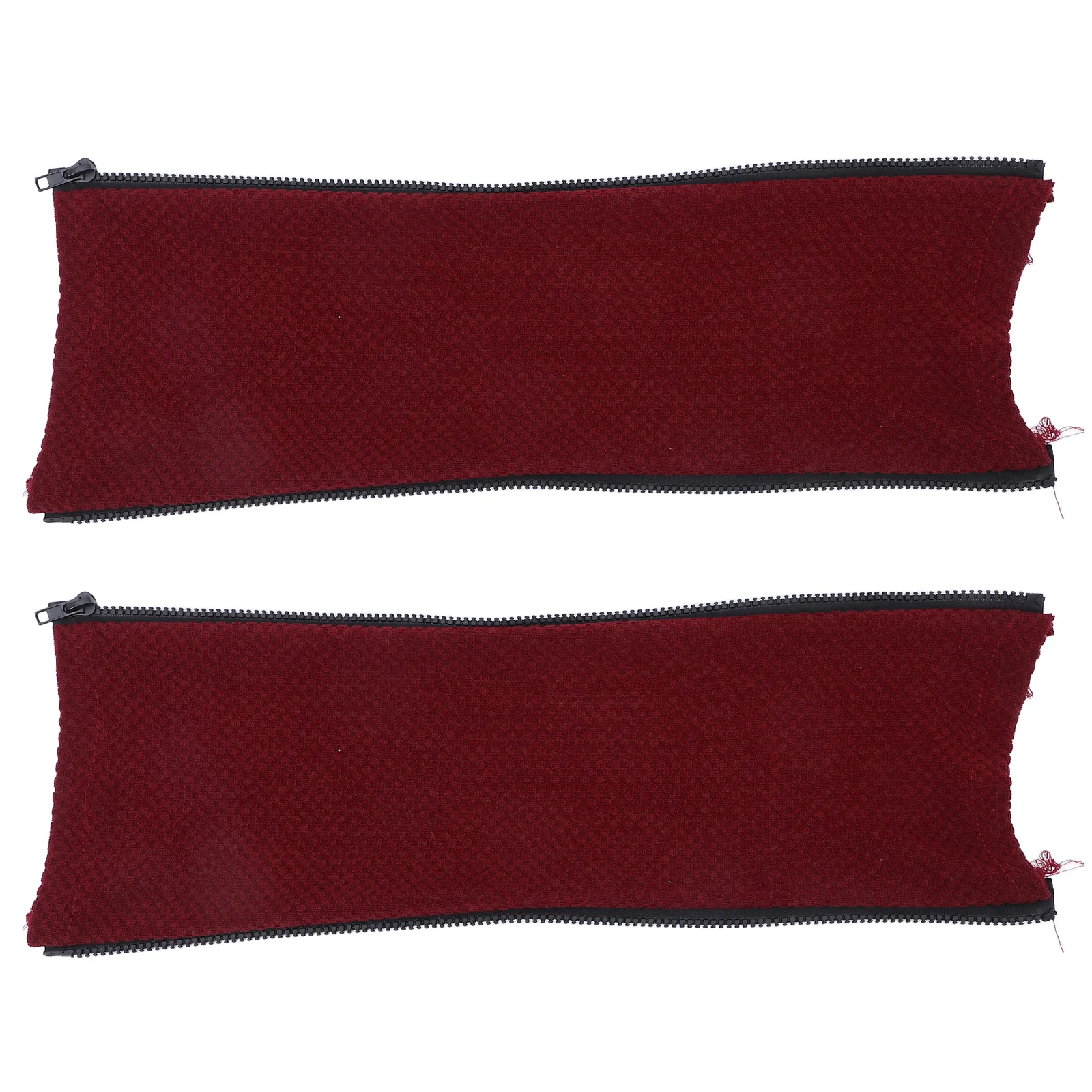 

2Pairs Office Chair Armrest Covers Elastic Zipper Washable Protectors for Swivel Gaming Chairs Stretchable Sleeve