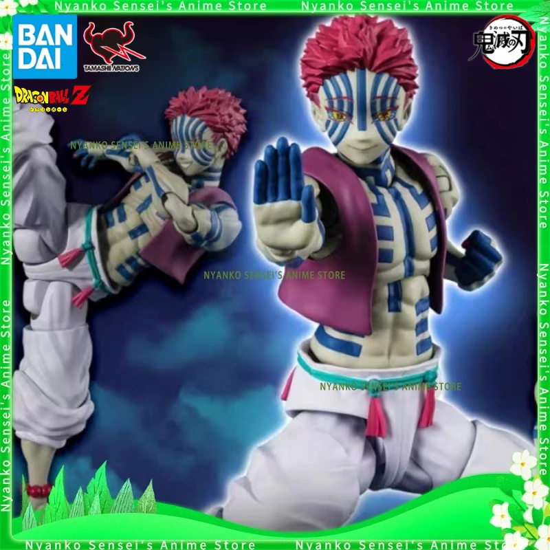

В наличии Bandai Demon Slayer: Kimetsu No Yaiba Akaza SHF Фигурка Модель Аниме Игрушка Кукла Подарок Хобби Коллекционная