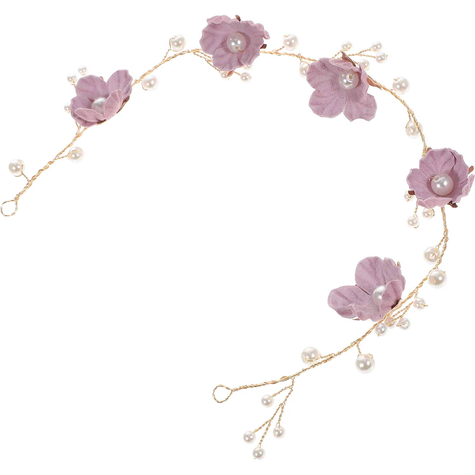 Couronne de Fleurs pour Fille, Perles Florales pour Enfants, Bande de Sauna, Guirxiété pour Festival, ixde Mariage, ED119