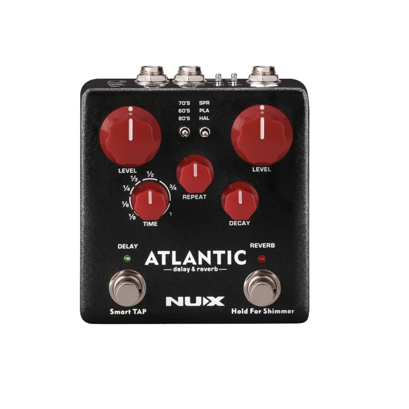 

NUX NDR-5 VERDUGO ATLANTIC delay reverb guitar effect pedal switch pedal electric overload guitar instrument