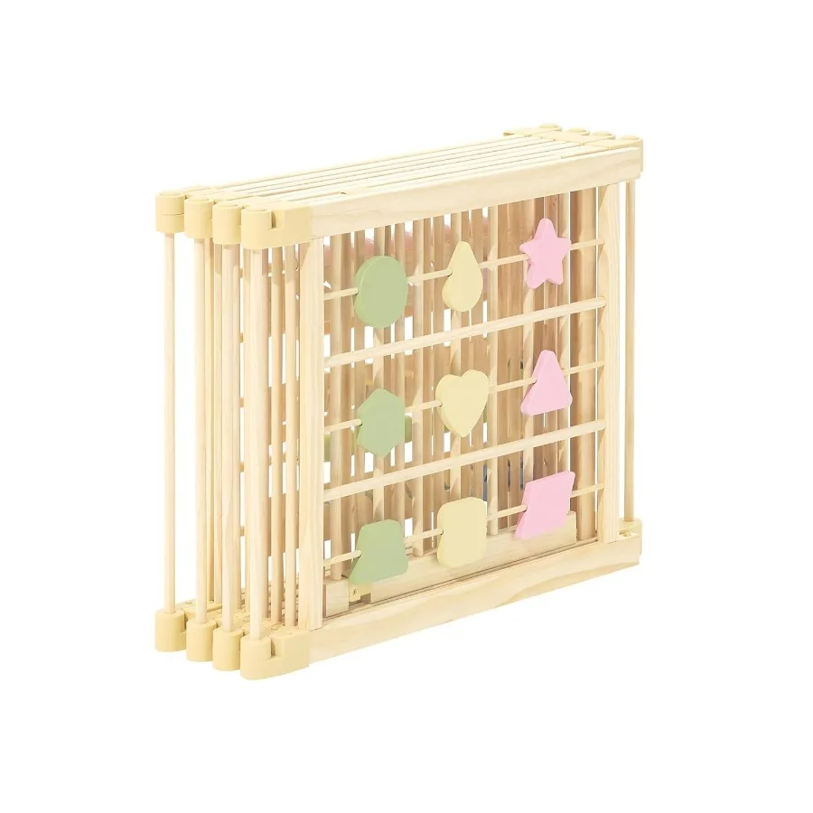 روضة أطفال خشبية كبيرة جدًا للأطفال الصغار والأطفال 3 تصميم لعبة موضوع 8 10 ألواح خشبية قابلة للطي وقابلة للتعديل روضة أطفال Ext