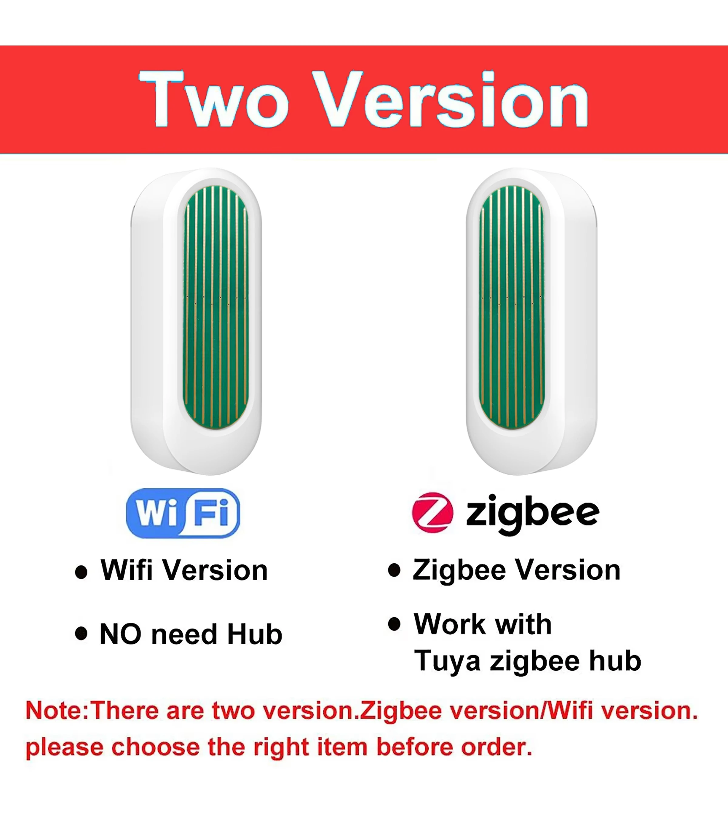 New Tuya WiFi/Zigbee Rain Sensor IP65 Waterproof Outdoor Precipitation Monitor Rain Drop Sensor Real-Time APP Push Alert