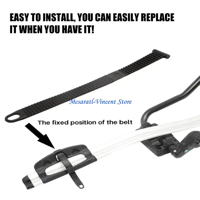 A70F Quick Release Bike Wheel Holder Strap for 591 561 34368 Wheel Strap for Car Roof Quick Install Bike Holder Clip view 4