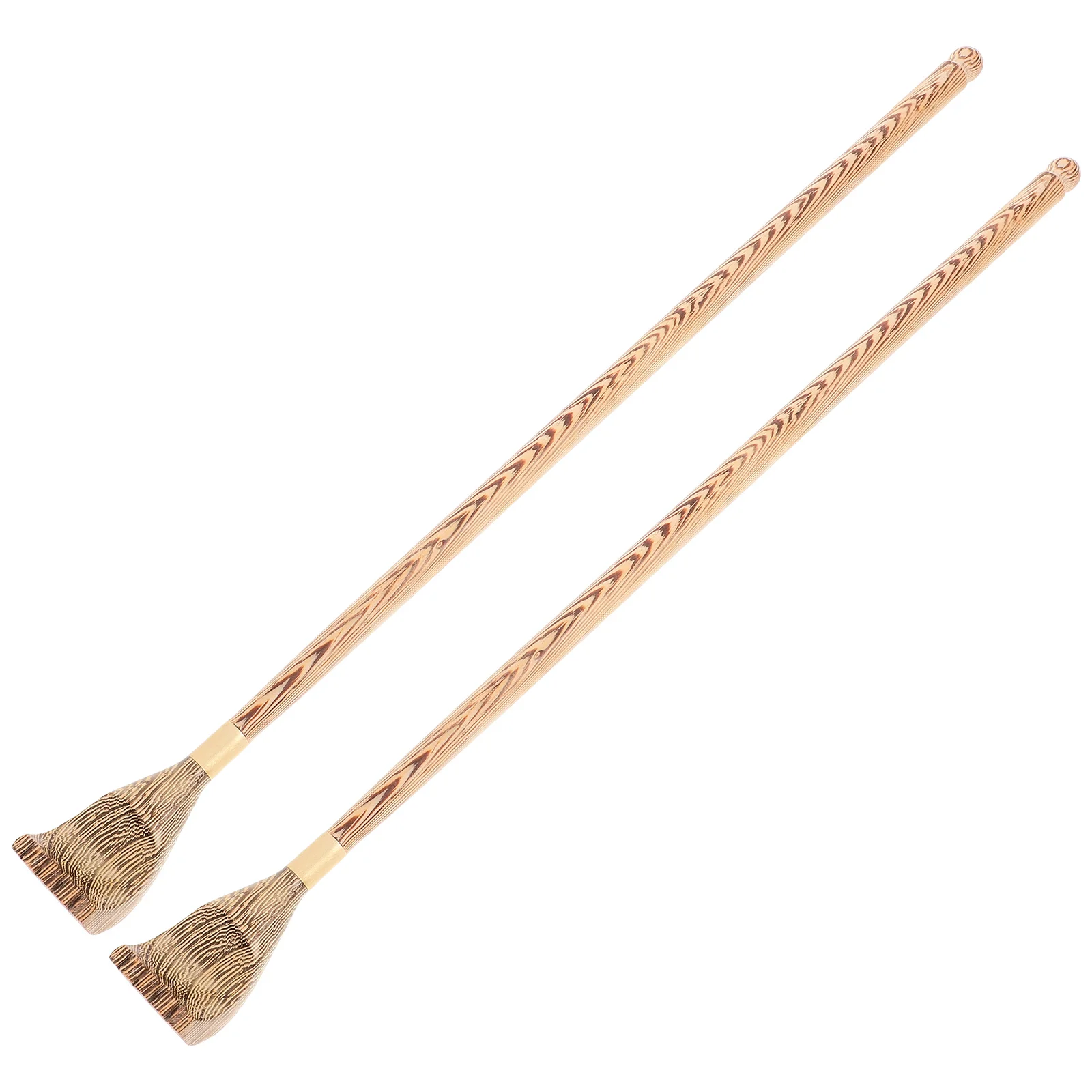 

2Pcs Durable Chicken Wing Wood Backscratcher for Adults Back Massage Tool Long Skin Itching Stick Backscratchers