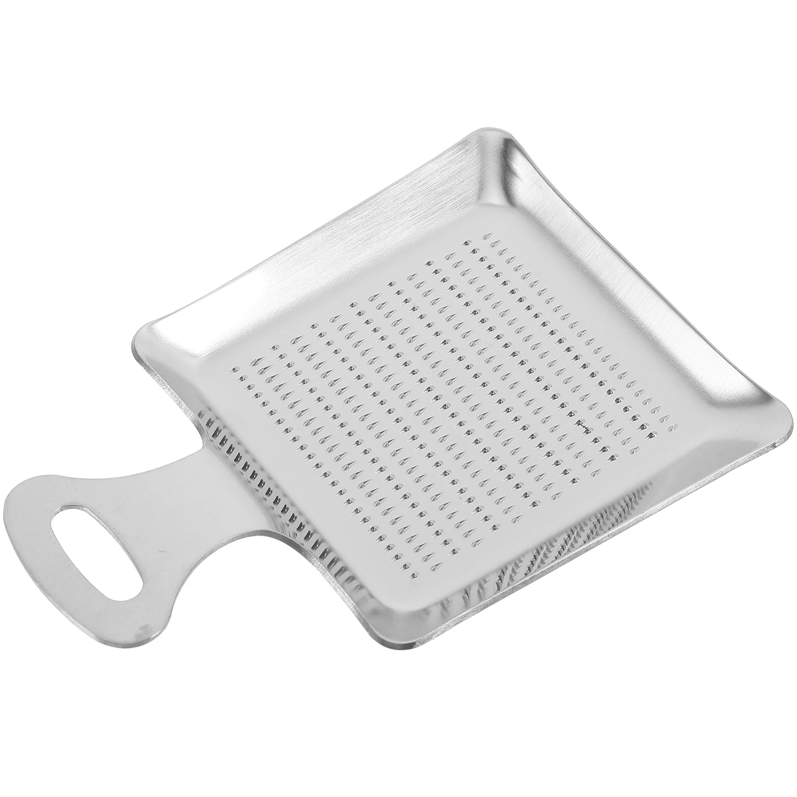 

1pc Ginger Garlic Grater Stainless Steel Handheld Shredder Multi Functional Kitchen Tool Veggie Processor Carrot Chopper Cheese