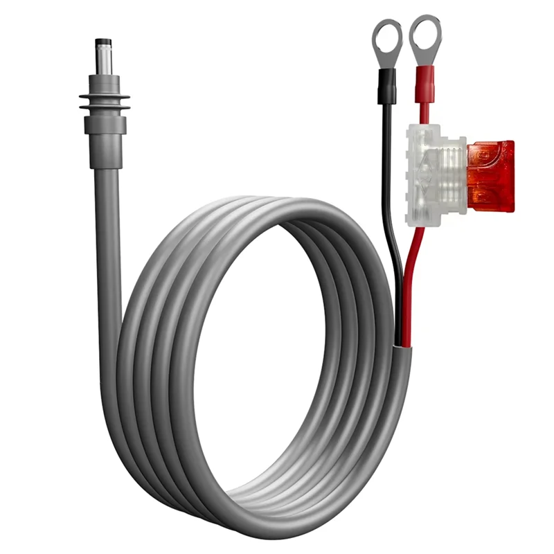 

18AWG DIY Extension Harness Wiring Power Cable For Starlink Mini With Automotive ATC/ATO Fuse Holder And DC Plug