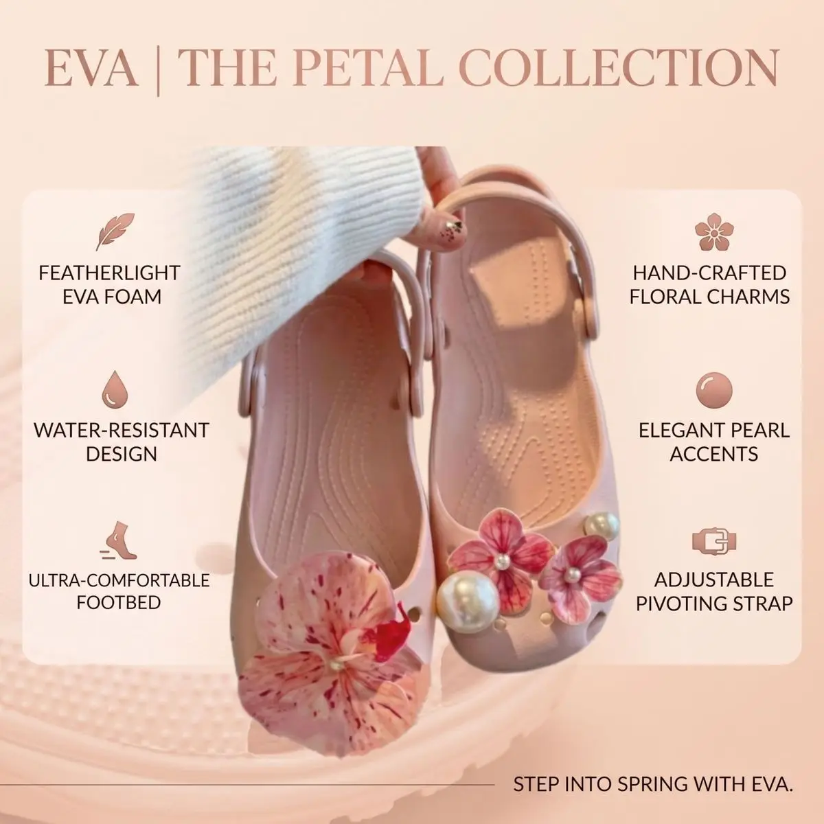 2026 Sommer Neue Damen Niedliche Ballett-Lochschuhe Retro EVA Outdoor Mary Jane Schuhe Rutschfeste Outdoor-Strandsandalen – Detail 11