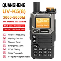 Quansheng UV K5 (8) Walkie Talkie Portable Am Fm Two Way Radio Commutator Station Amateur Ham Wireless Set Long Range Receiver
