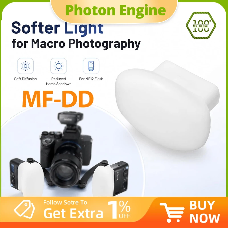 Godox MF-DD Softening facial mask MF12-DK1 MF12 Flash Professional Accessories Softening facial mask Eliminates Reflectivity