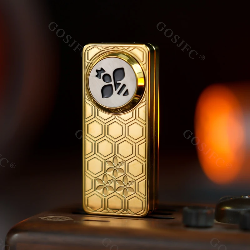 

Пчела из нержавеющей стали PEI EDC Механическая толкающая карта для снятия стресса монет Игрушки