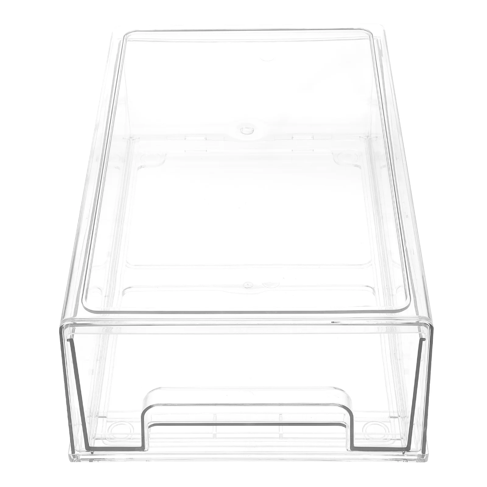 

Transparent Storage Large Size Clear PET Material Desk Drawer Organizer Home Office Clear Drawer Organizer Makeup Brush Storage