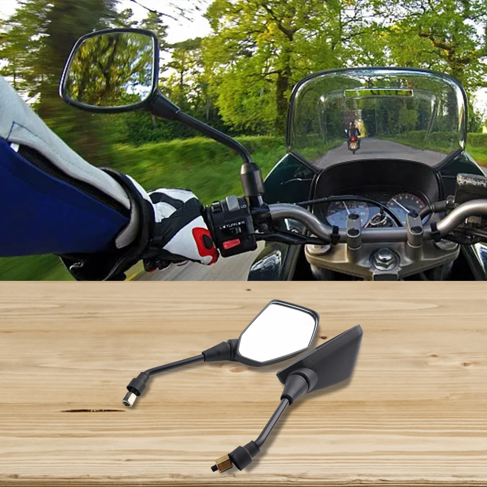 

Reinforced MM MM Mm Mm Cars Installation Of Electric Bicycles Black Convex Mirror Package Content Specification