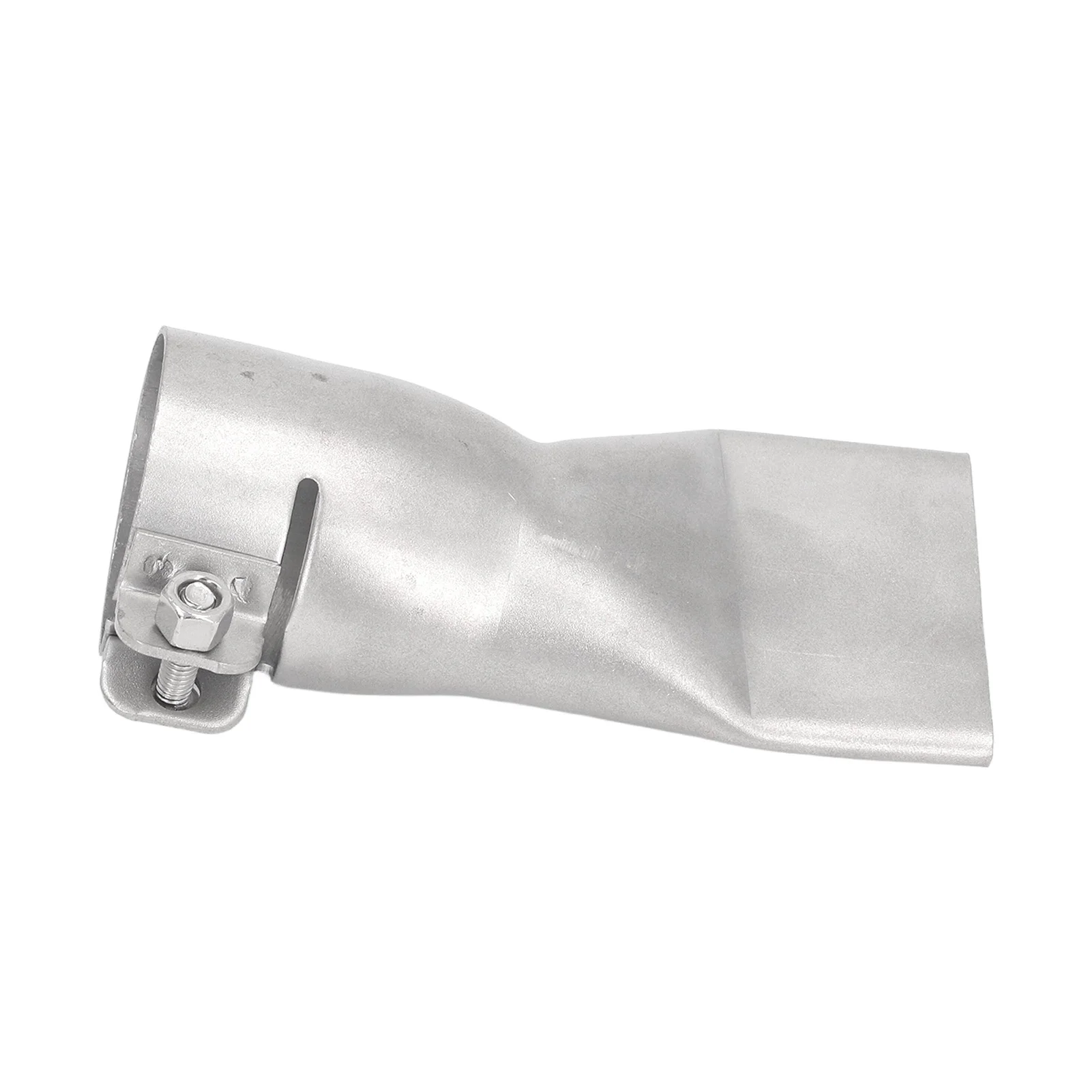 2Pcs 40mm Flat Wide Mouth Welding Nozzle Stainless Steel Heat Resistant for Hot Air Welding Gun PP PVC Plastic Sheet Outlet