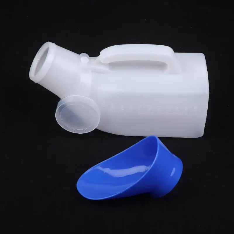 

1200ML Leak Proof Urinal Portable Plastic Unisex Urinals For Hospital Home Travel Elderly Bedridden Patients Camping Accessories