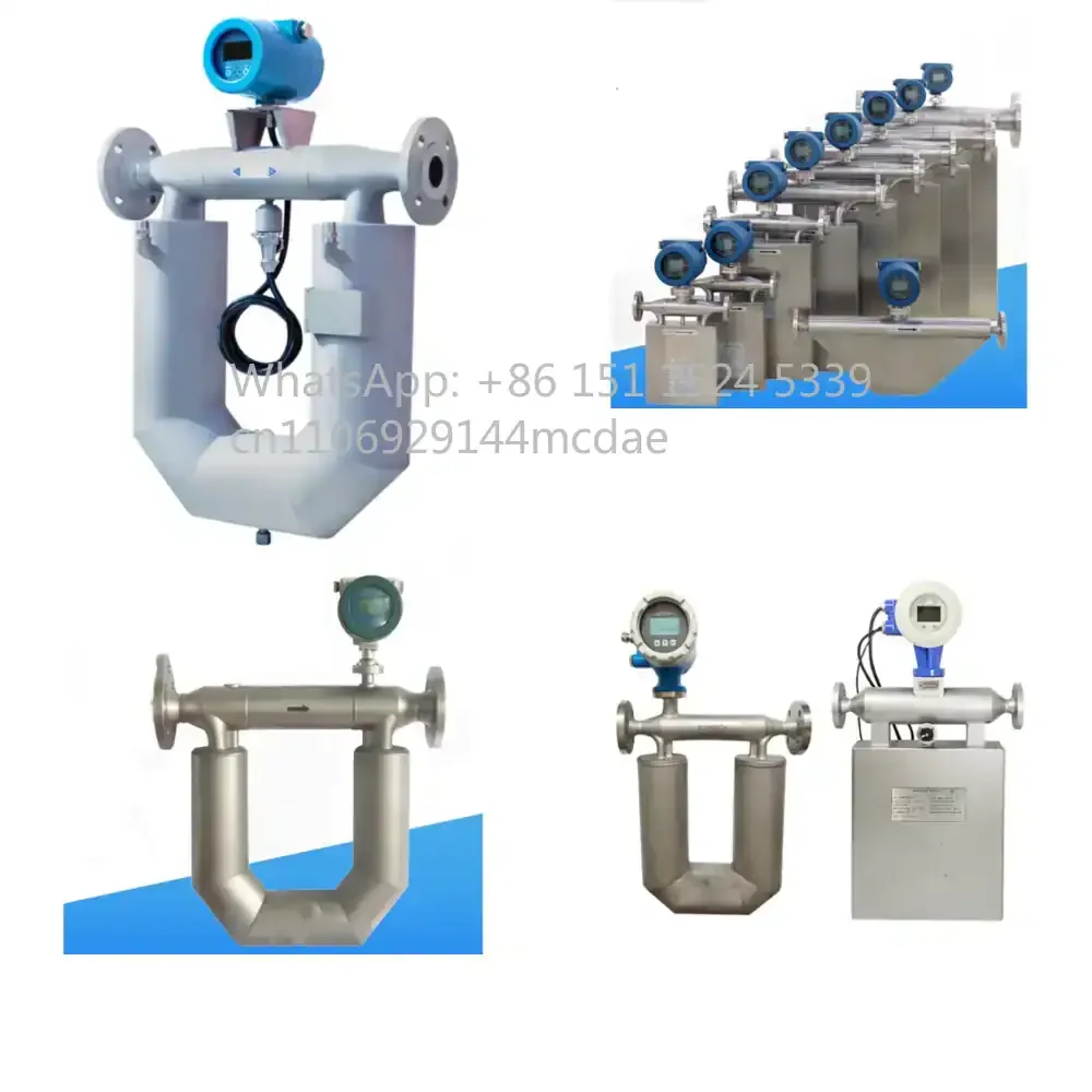 

Smart 4-20mA Coriolis Mass Flow Meter for Density Temperature and Volume Measurement for Industrial Process Control