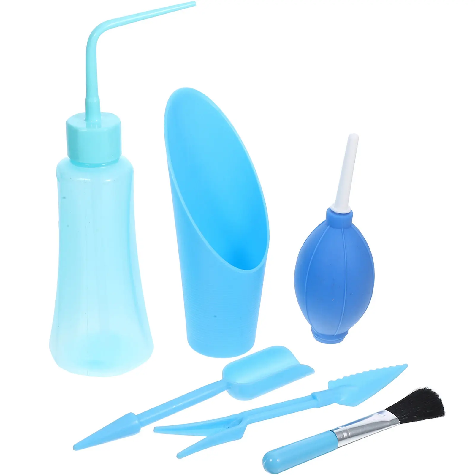 

1Set Garden Tool Set Portable Convenient Succulent Transplanting Tools Lightweight Comfortable Handle for Gardening Planting