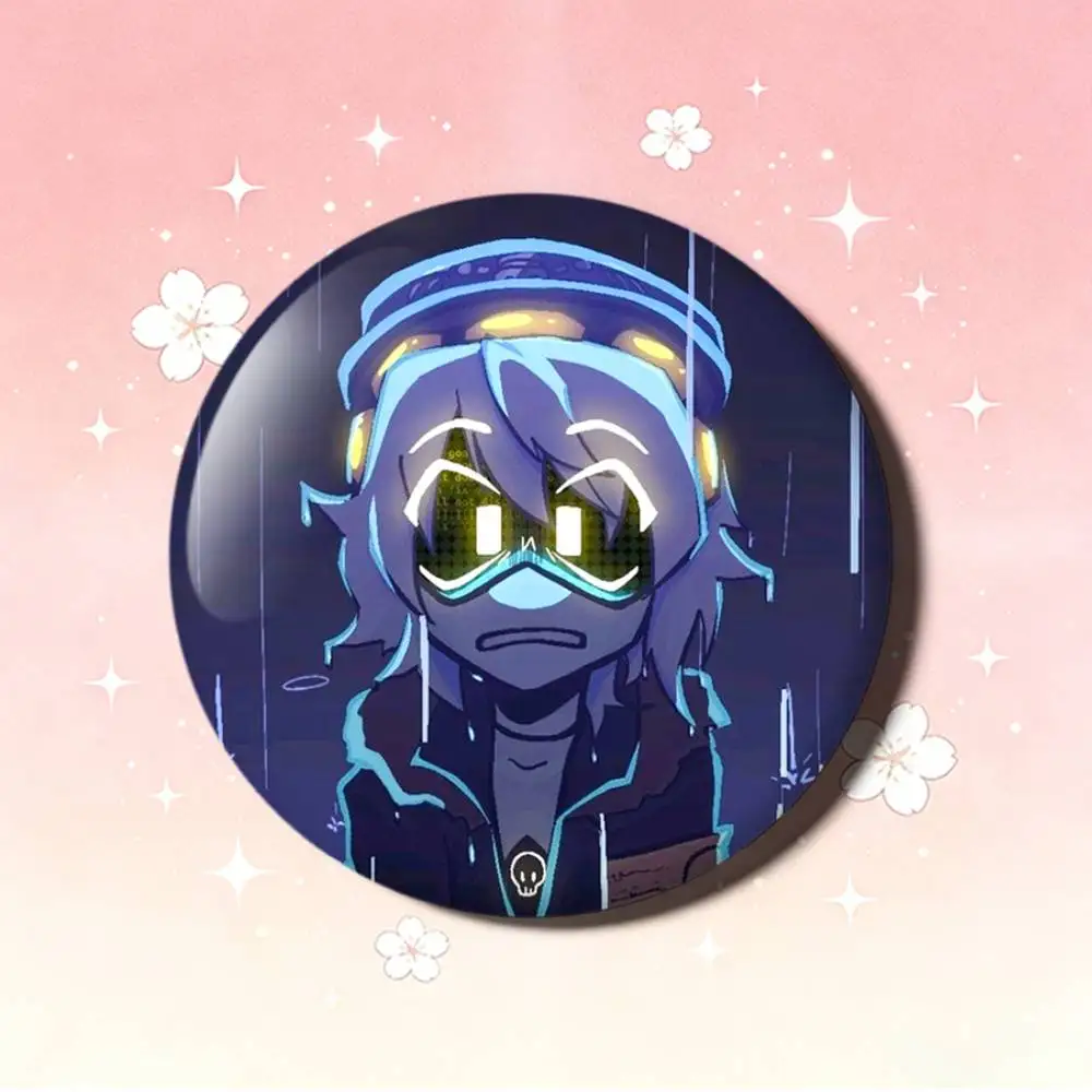 N M-Murder D-Drones Badges 25 32 44 58 75 mm Round Fans Collect Friends Gifts Brooch Souvenir