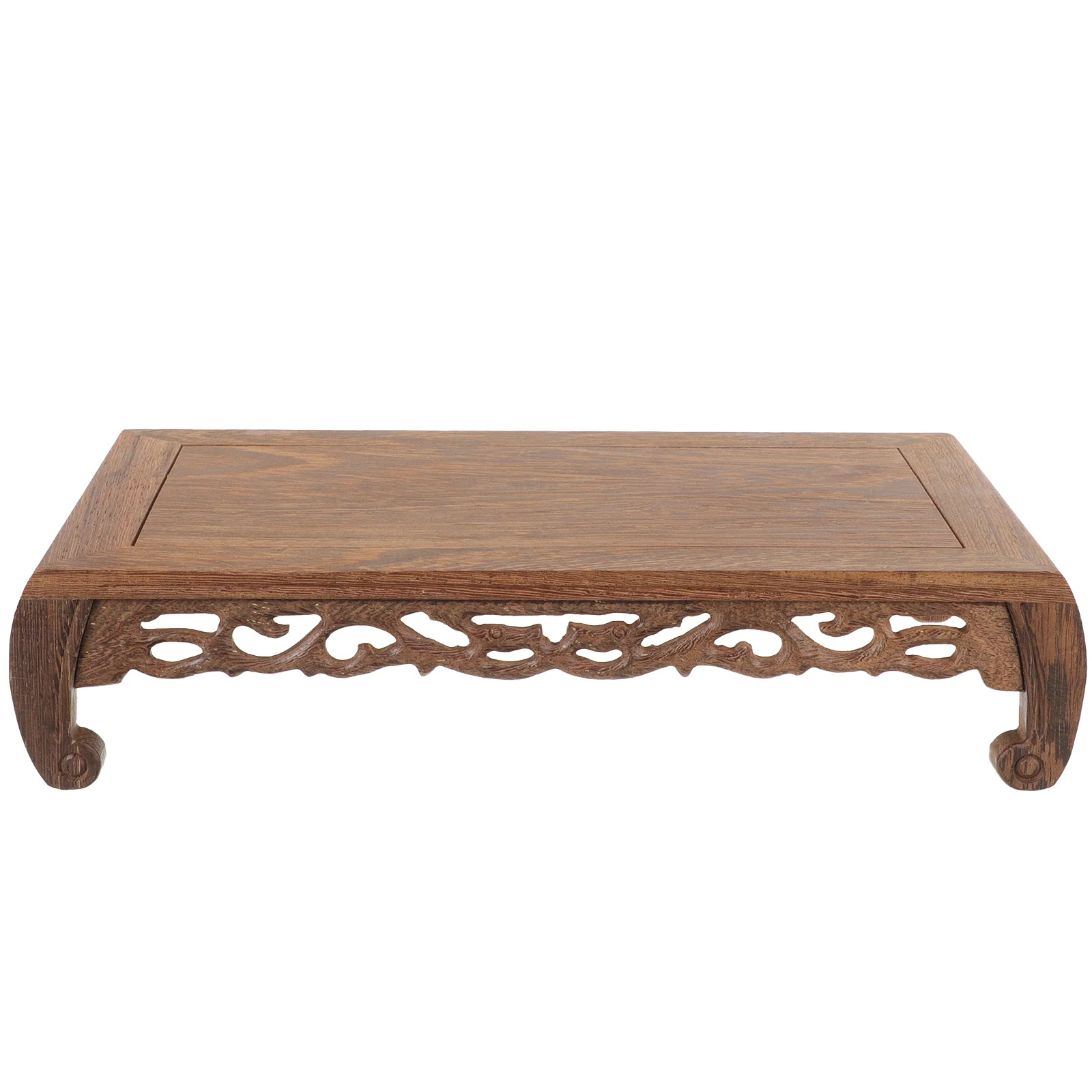 

Crafts Display Base Wood Stand for Statues Home Decor Hardwood Expansion Joint Design Long Lasting Convenience