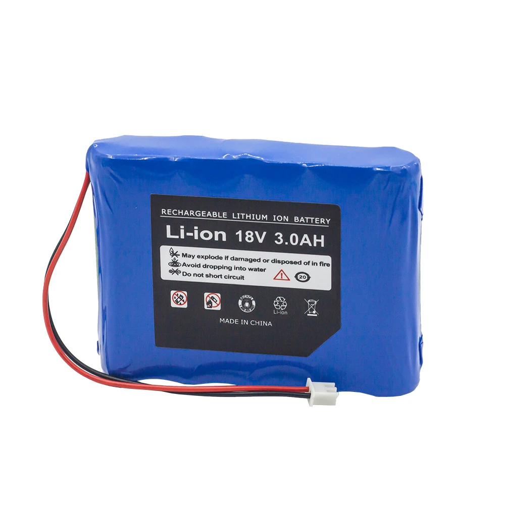 18V 3000MAh แบตเตอรี่ลิเธียม5S1P ขนาดใหญ่ความจุ18650แบตเตอรี่ลำโพงกลางแจ้งของเล่นรถไฟ LED ป้องกันแผ่น CE