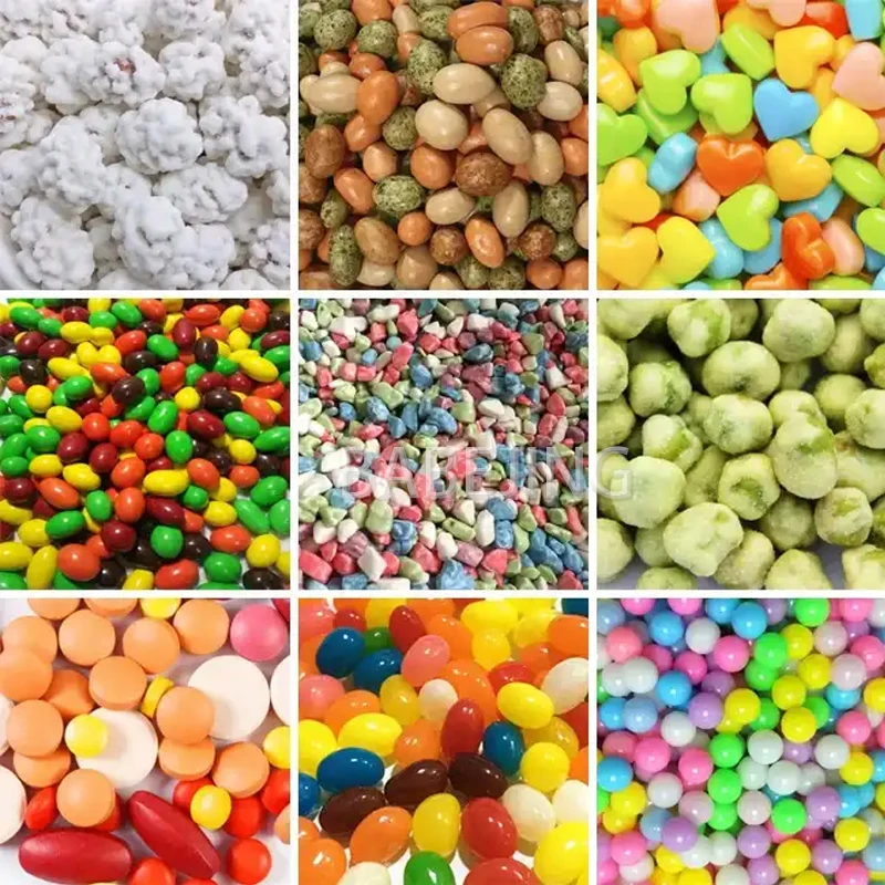 آلة طلاء الشوكولاتة بجوز الطعام من BABEJING آلة طلاء الشوكولاتة التجارية