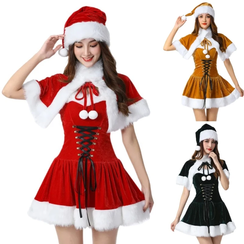 

Christmas Dress up Outfits Christmas Costume Accessories for Women Girl Christmas Birthday Wedding Halloween Dress up