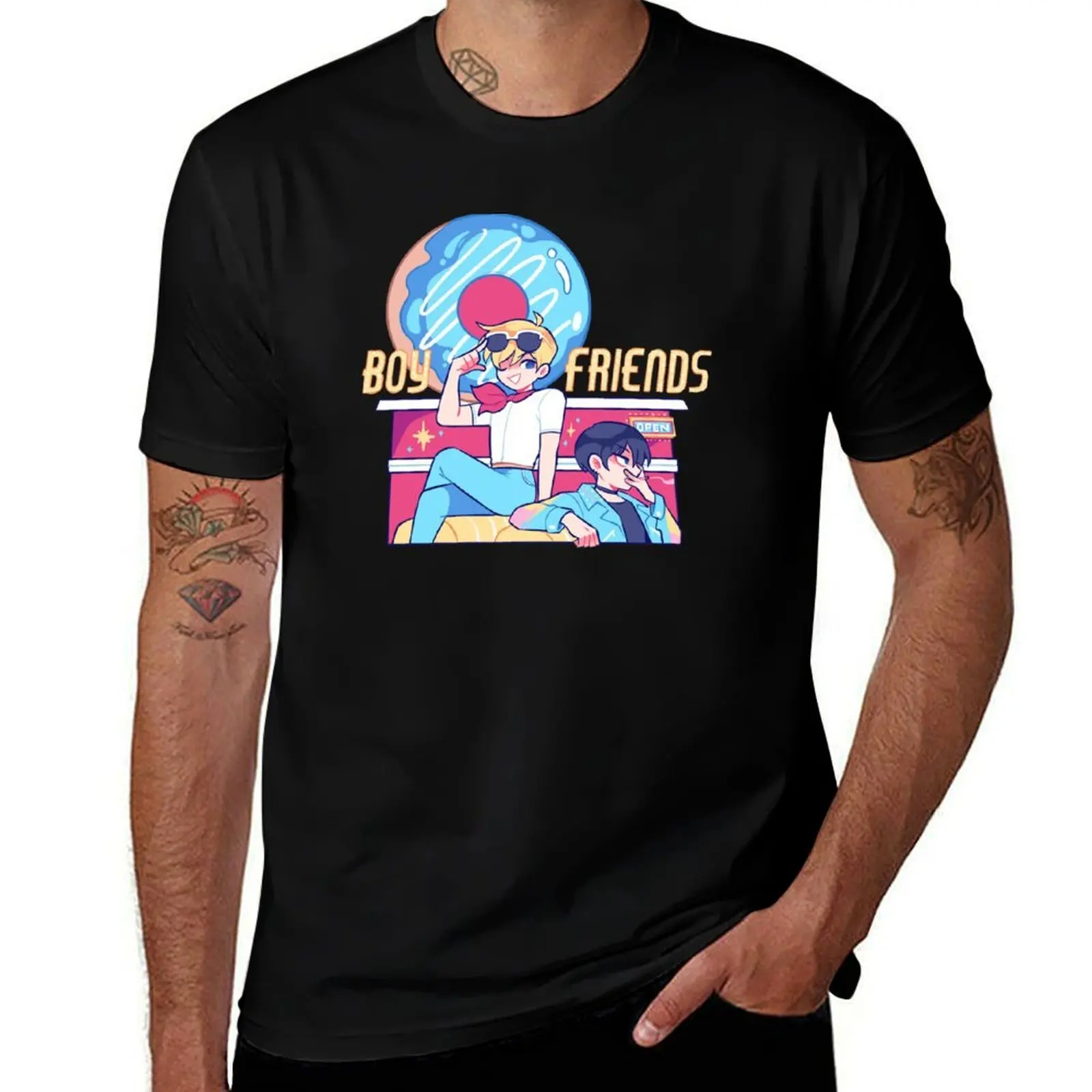 Boyfriends webtoon T-Shirt Halloween Theme T-Shirt