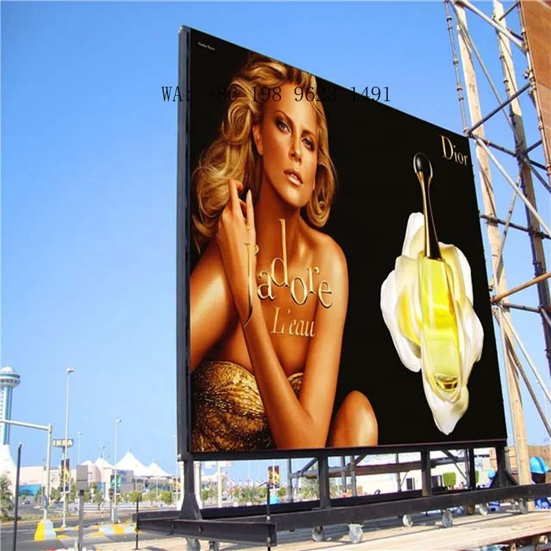 P2.5 Ultra HD Outdoor LED Display IP65 Waterproof High Brightness Fixed Installation Full Color Video Wall for Outdoor